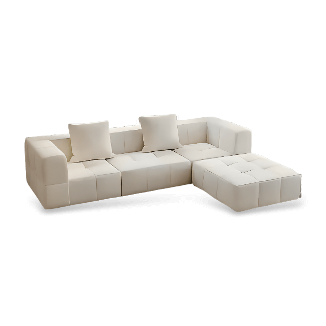 Indulge in Ultimate Luxury with the Grid Sofa Modern Compression Couch