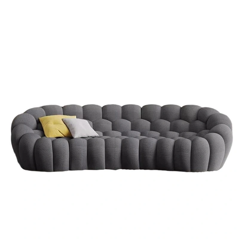  3D Honeycomb Upholstered Mesh Sofa for Modern Living Room 